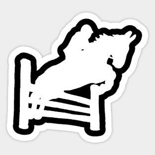 showjumping horse Sticker